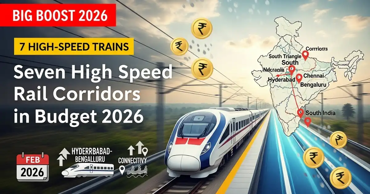 Seven High-Speed Rail Corridors in Budget 2026